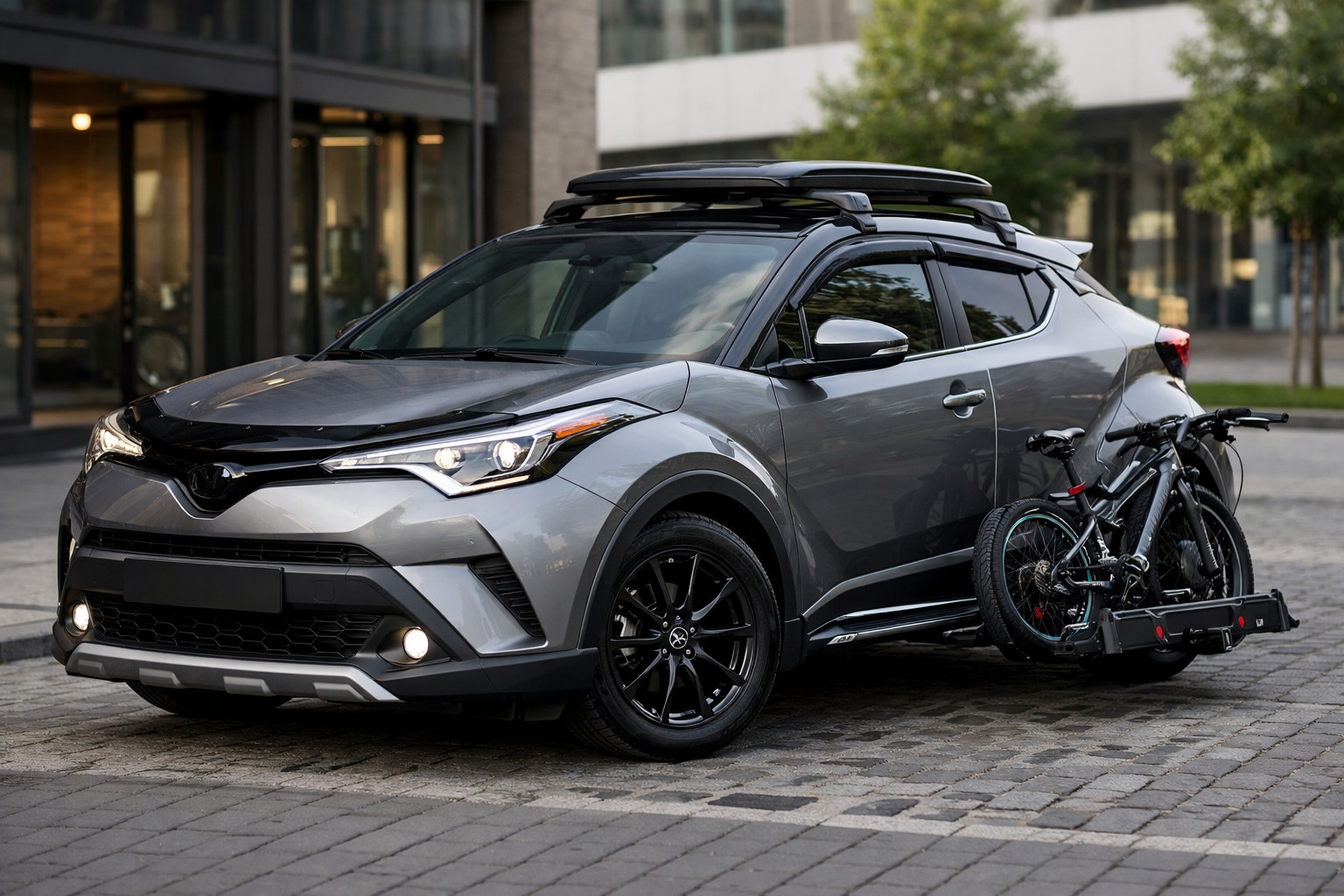 Co namontovat na Toyota C-HR do města bez kolchozu