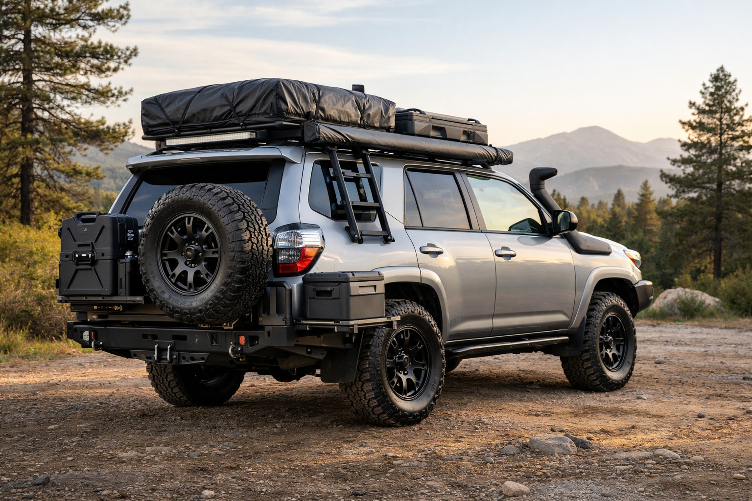 Co namontovat na Toyota 4Runner pro přírodu, dálnici a rodinné výlety