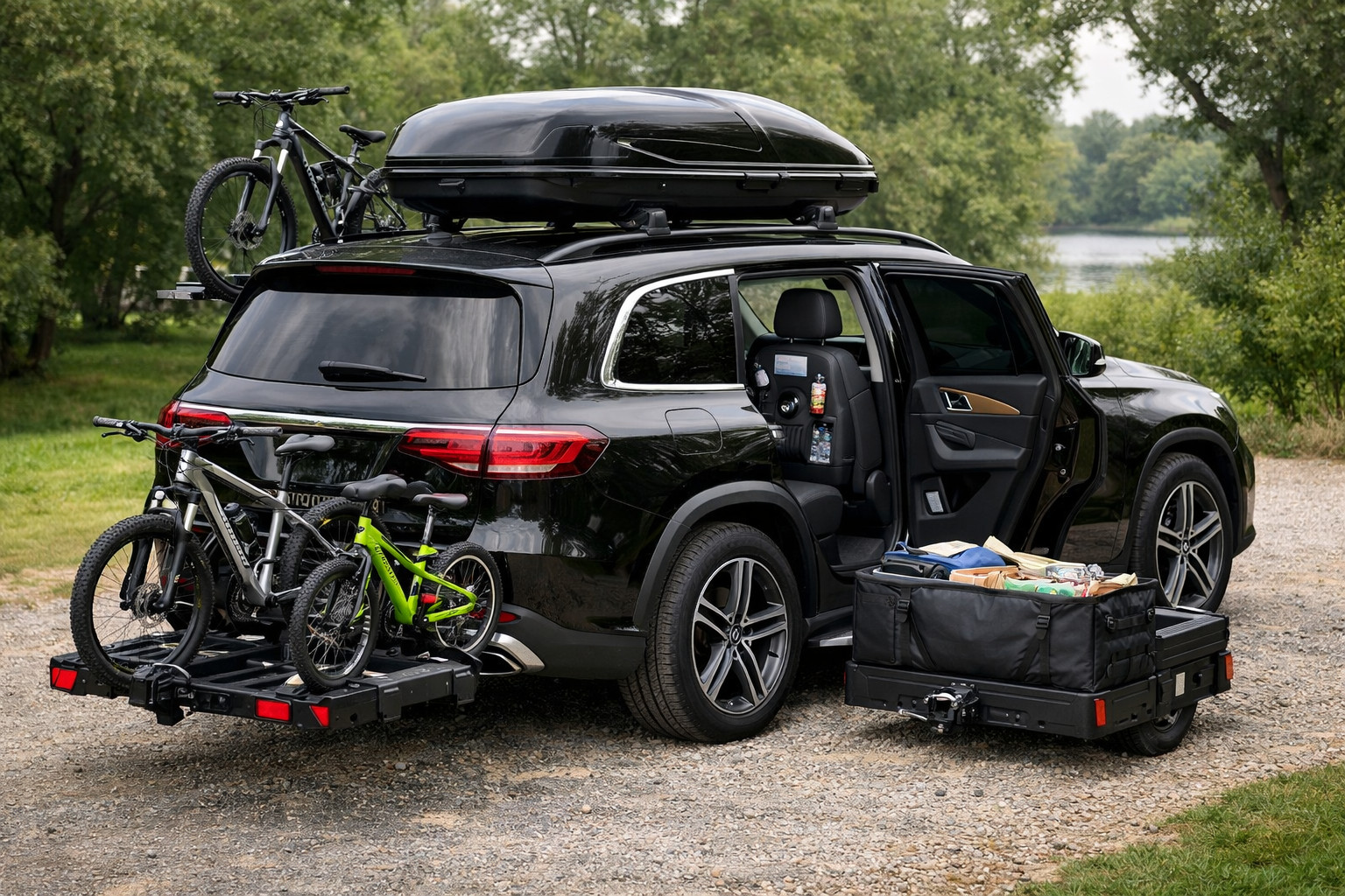 Co namontovat na Mercedes GLS X167 pro rodinné výlety a každodenní pohodlí