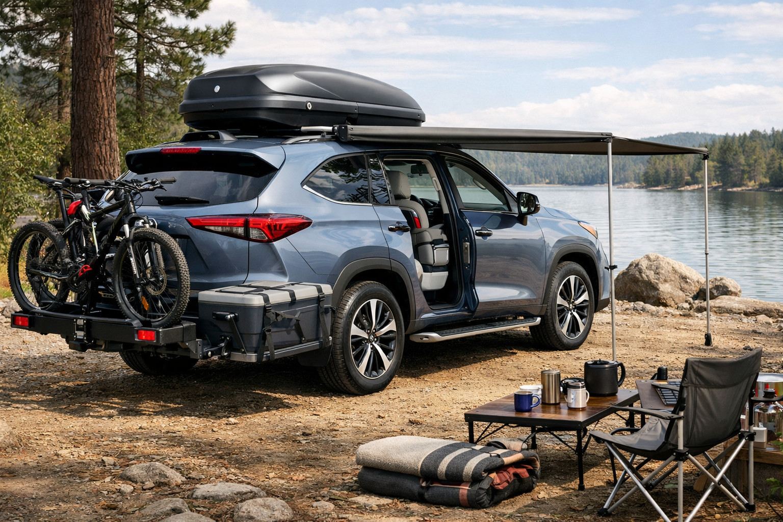 Balíček úprav Toyota Highlander pro rodinu a dlouhé cesty
