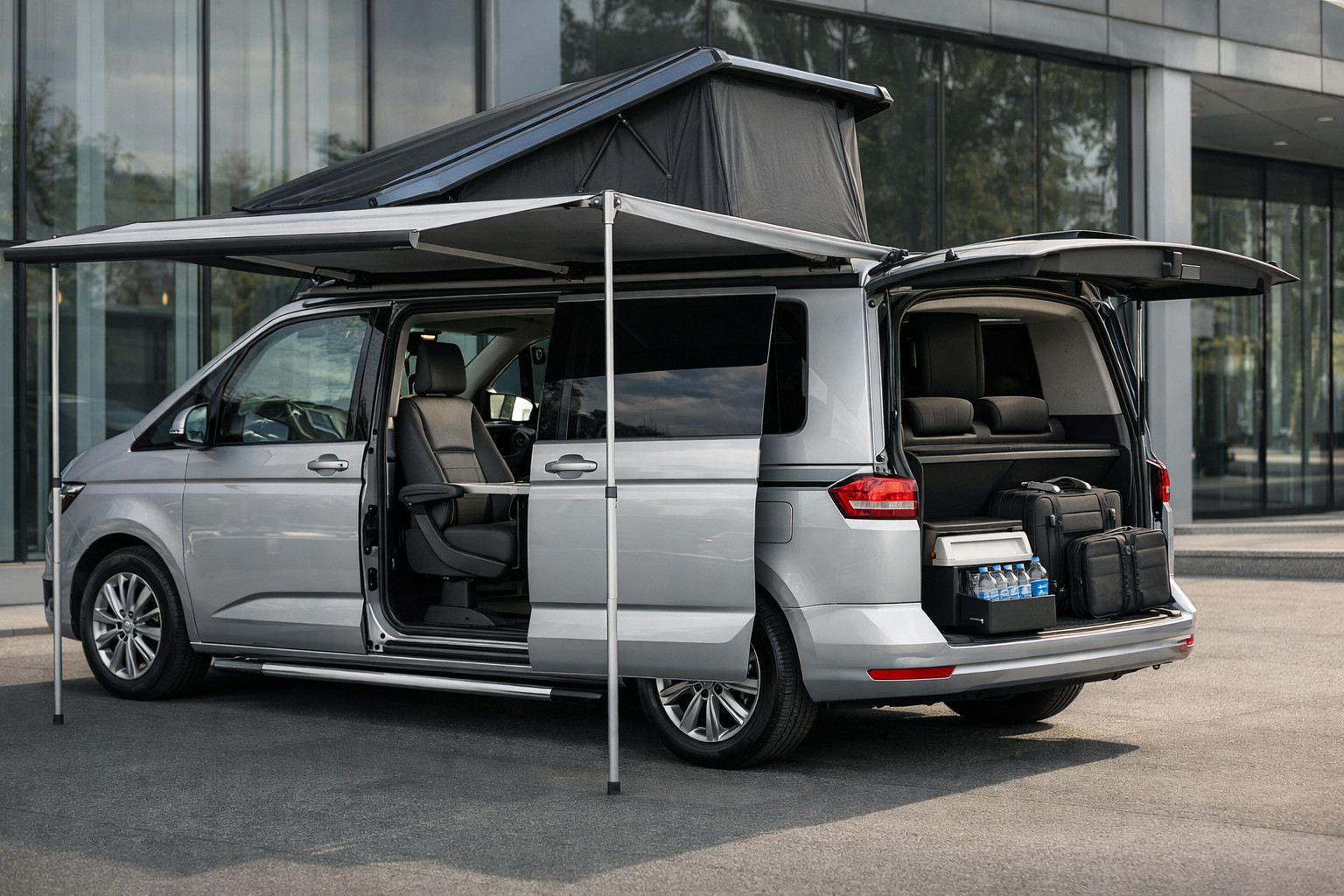 Balíček úprav Volkswagen Caravelle T7 pro firmy i cestující