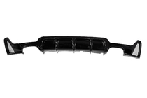 BMW řada 4 F32/F33/F36 2012–2020 Difuzor zadního nárazníku pro oboustranný dvojitý výfuk (pro M-Sport, ABS) fotografie 1