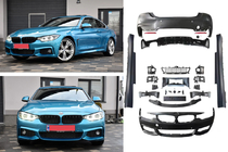 BMW řada 4 F32/F33/F36 2012–2020 Kompletní sada bodykitu M-Sport (pro F32) fotografie 2