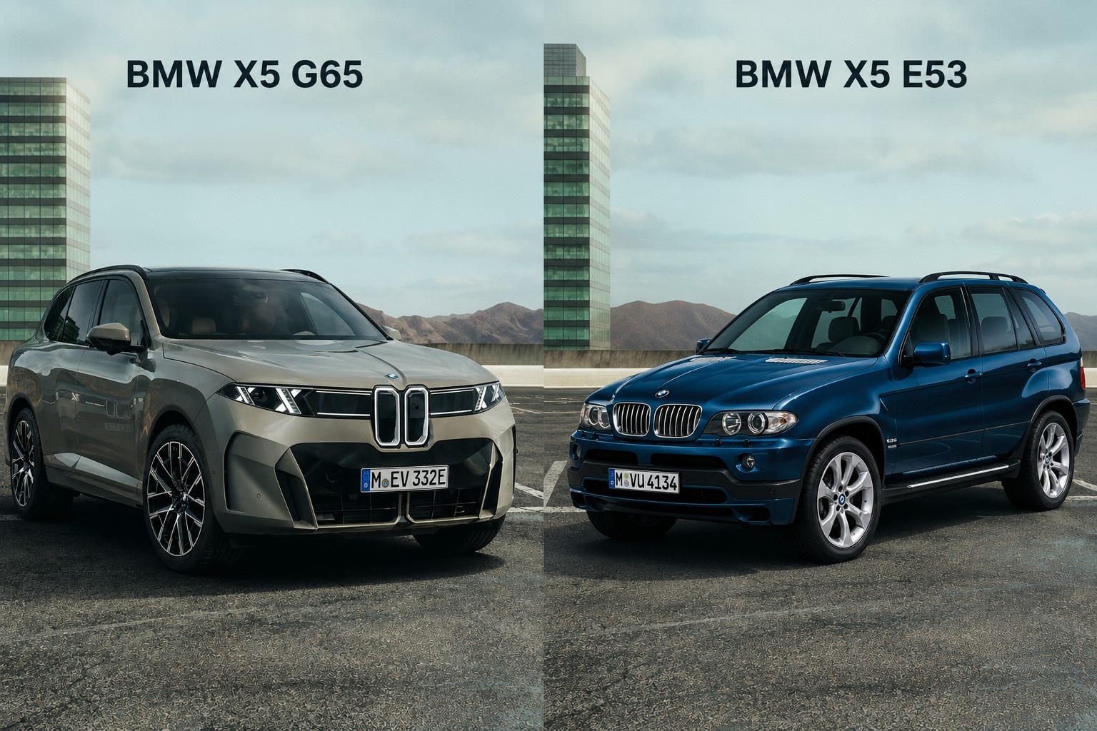 BMW X5 G65 vs BMW X5 E53: jak se legendární SUV změnilo za 25+ let