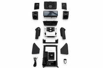 Toyota Land Cruiser Prado 150 2009–2023 Sada pro upgrade interiéru pro Prado 250 fotografie 1