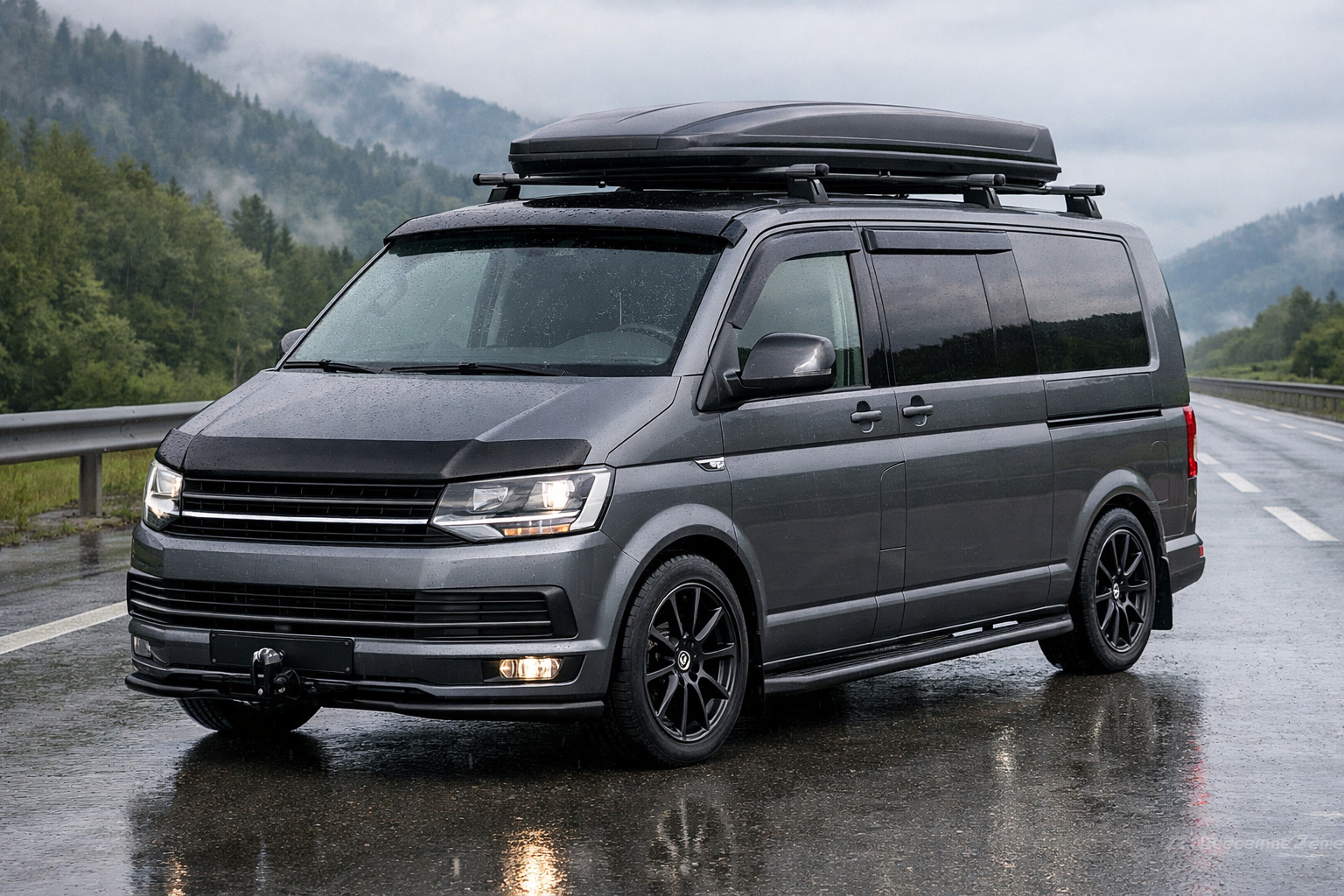 Startovní upgrade Volkswagen T6 2015–2024 pro dálnici i déšť
