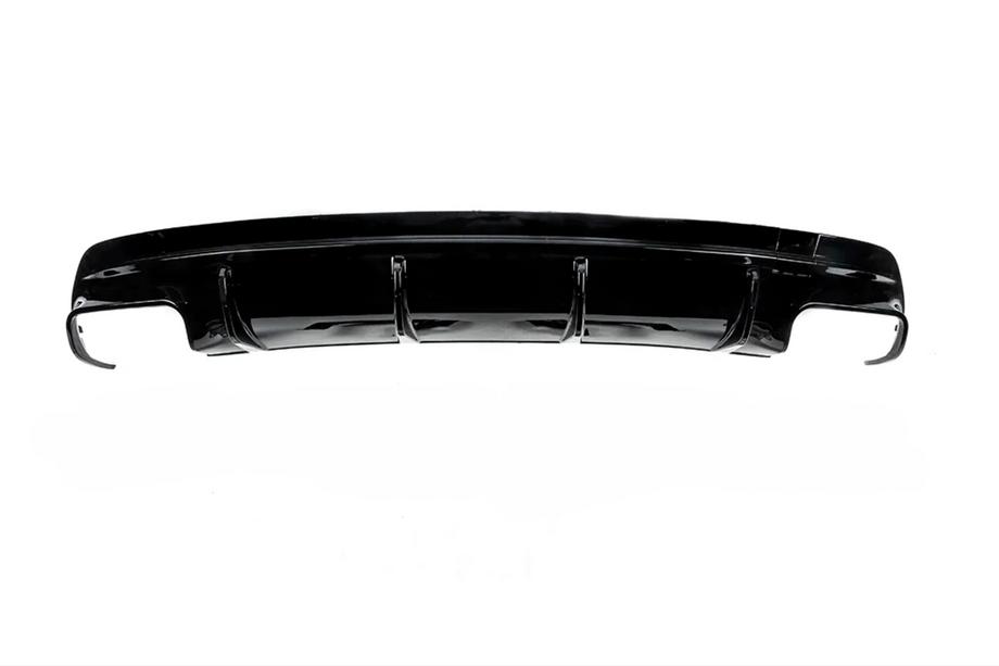 Mercedes CLA C117 2013–2019 Výprodej – zadní difuzor Black (design CLA45 s koncovkami výfuku) Image