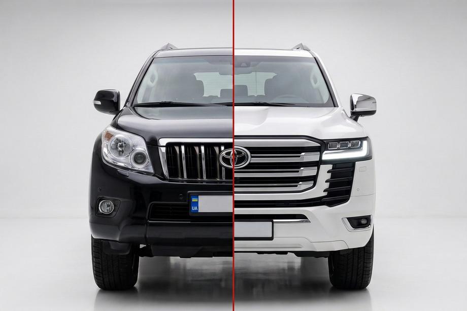 Toyota Land Cruiser Prado 150 2009–2023 Faceliftový kit pro LC 300 Fotografie 1