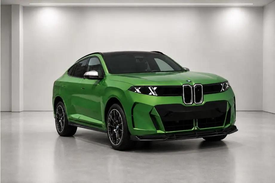 BMW X6 G66 2027– Přední lip spoiler Paradigm Black Knight Image