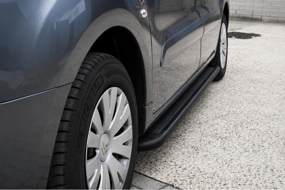 Citroen Berlingo 2008–2018 Boční nášlapy Premium Black (2 ks, nerez) Image