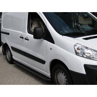 Boční nášlapy Premium Black (2 ks, nerez) fotografie 1