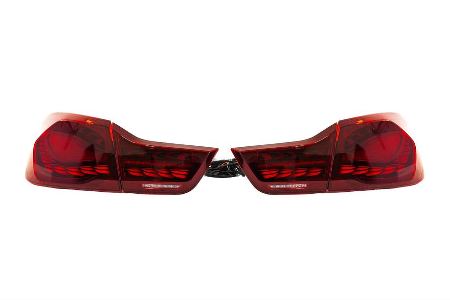 BMW řada 4 F32/F33/F36 2012–2020 Zadní světla GTS Style Red Image