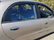 Daewoo Lanos 1998–2017 Nerezové lišty oken (sada 4 ks) fotografie 3