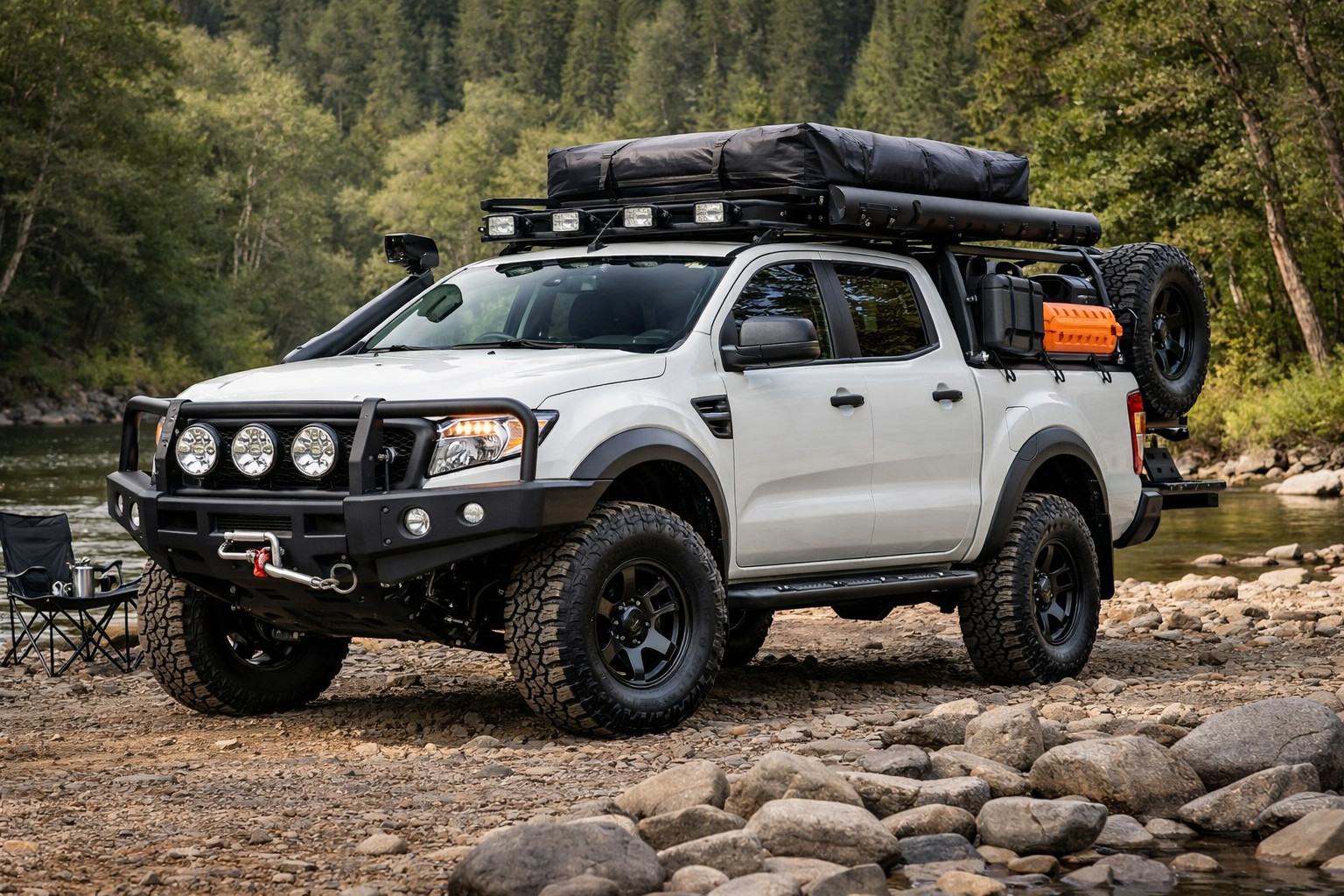 Balíček úprav Ford Ranger 2011-2022 pro práci i výlety do přírody