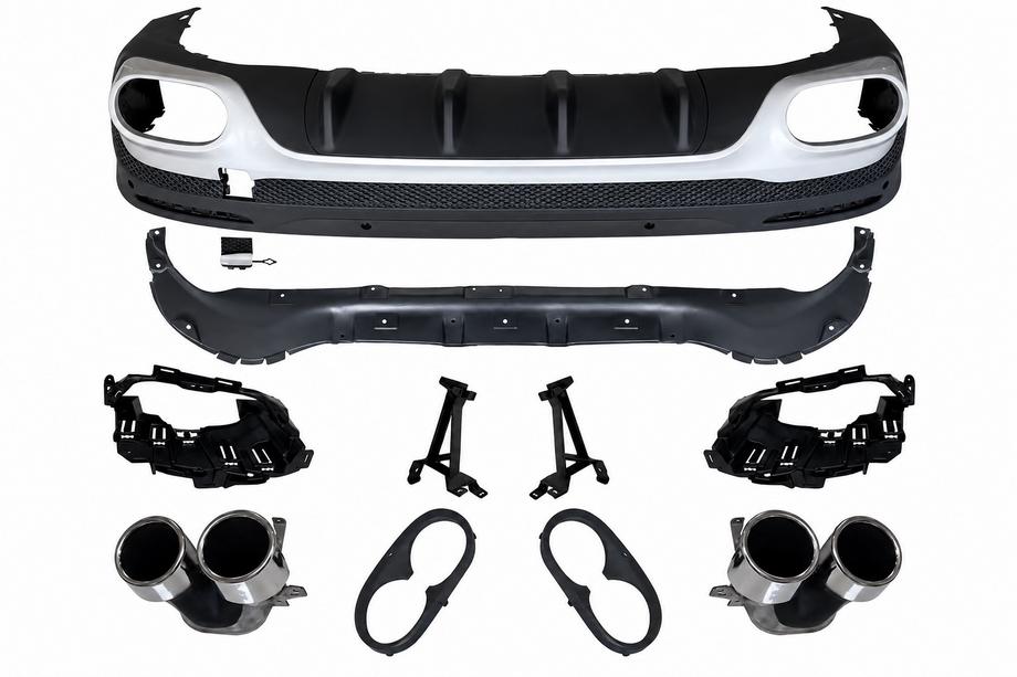 Mercedes GLB X247 2019– Zadní difuzor s koncovkami výfuku (design AMG GLB45 2024) Image