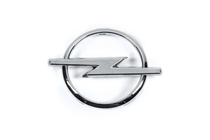 Opel Combo 2002–2012 Přední znak Opel 9196806 (na zacvaknutí, 95 mm) fotografie 1