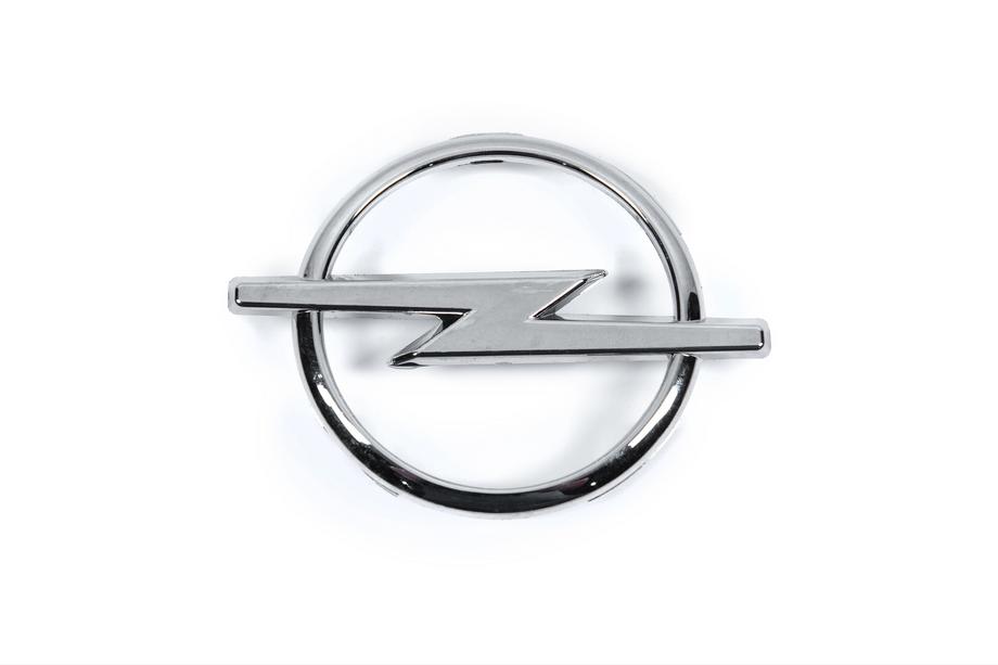 Opel Combo 2002–2012 Přední znak Opel 9196806 (na zacvaknutí, 95 mm) Image