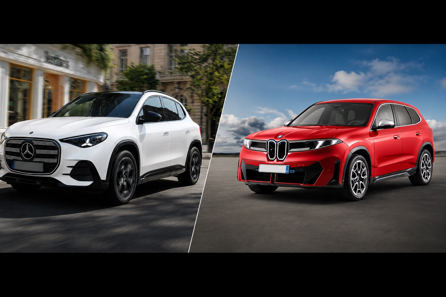 Mercedes GLA Electric vs BMW iX1: který prémiový elektrický crossover je lepší