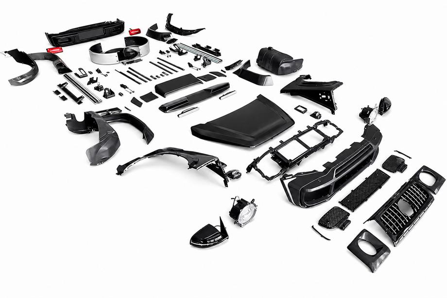 Suzuki Jimny 2018– Sada bodykitu G-class-design BRB Fotografie 7