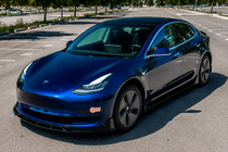Tesla Model 3 2017– Přední spoiler na nárazník Lip Fast (pro 2017-2023) fotografie 4