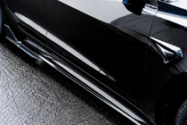 Tesla Model 3 2017– Prahové nástavce Turbo (pro 2024+) fotografie 1