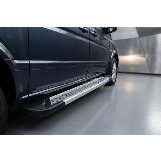 Boční prahy New Vision Grey (2 ks., hliník) Mercedes Viano 2004–2014