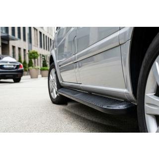 Boční nášlapy Tayga Black (2 ks, hliníkové) Mercedes Viano 2004–2014