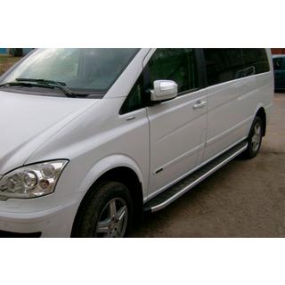 Boční nášlapy Fullmond (2 ks, hliník) Mercedes Vito W639 2004–2014 fotografie 3