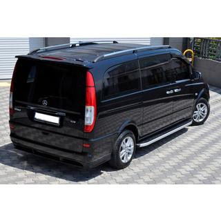 Boční nášlapy Fullmond (2 ks, hliník) Mercedes Vito W639 2004–2014 fotografie 4