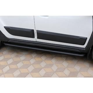 Boční nášlapy Premium (2 ks, nerez) Black Dacia Duster 2018–2024 fotografie 1
