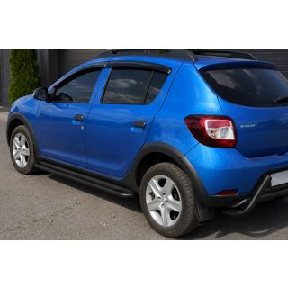 Boční nášlapy KB001 (nerez) Black Dacia Sandero 2013–2020 fotografie 1