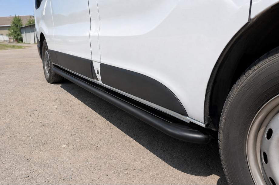 Fiat Talento 2016– Boční nášlapy Premium (2 ks, nerez) Black Image