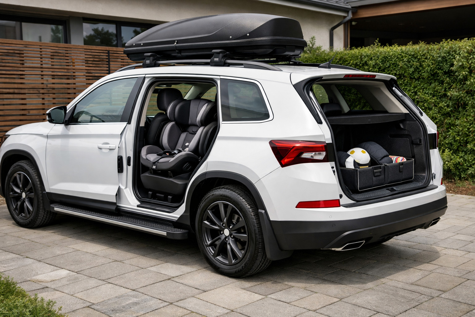 Co namontovat na Skoda Kodiaq 2016-2023 pro čisté prahy a rodinný provoz