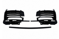 Range Rover IV L405 2013–2021 Sada lišt na přední nárazník SVA Black (2018-2021, 3 ks) fotografie 8