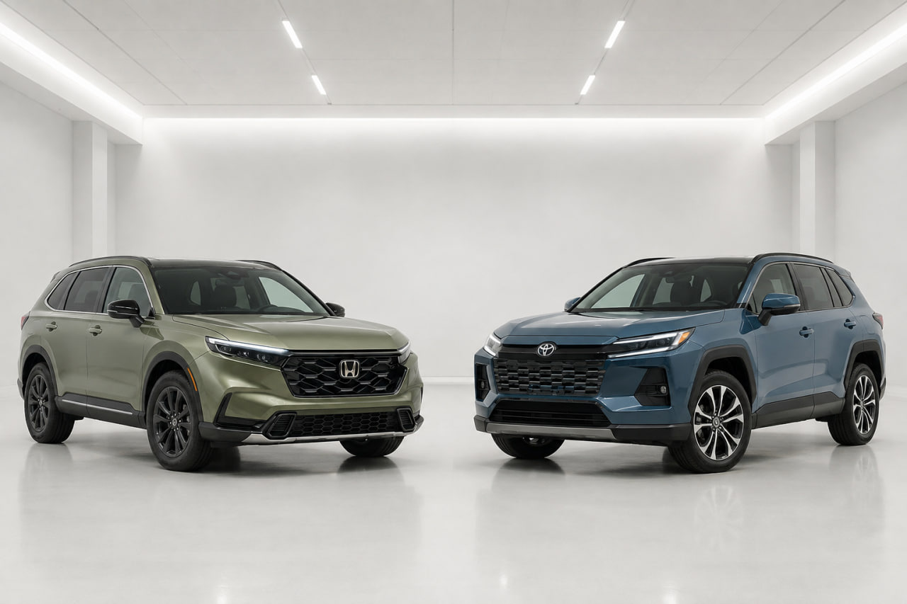 Toyota RAV4 2026 vs. Honda CR-V 2026: který hybridní crossover je lepší?