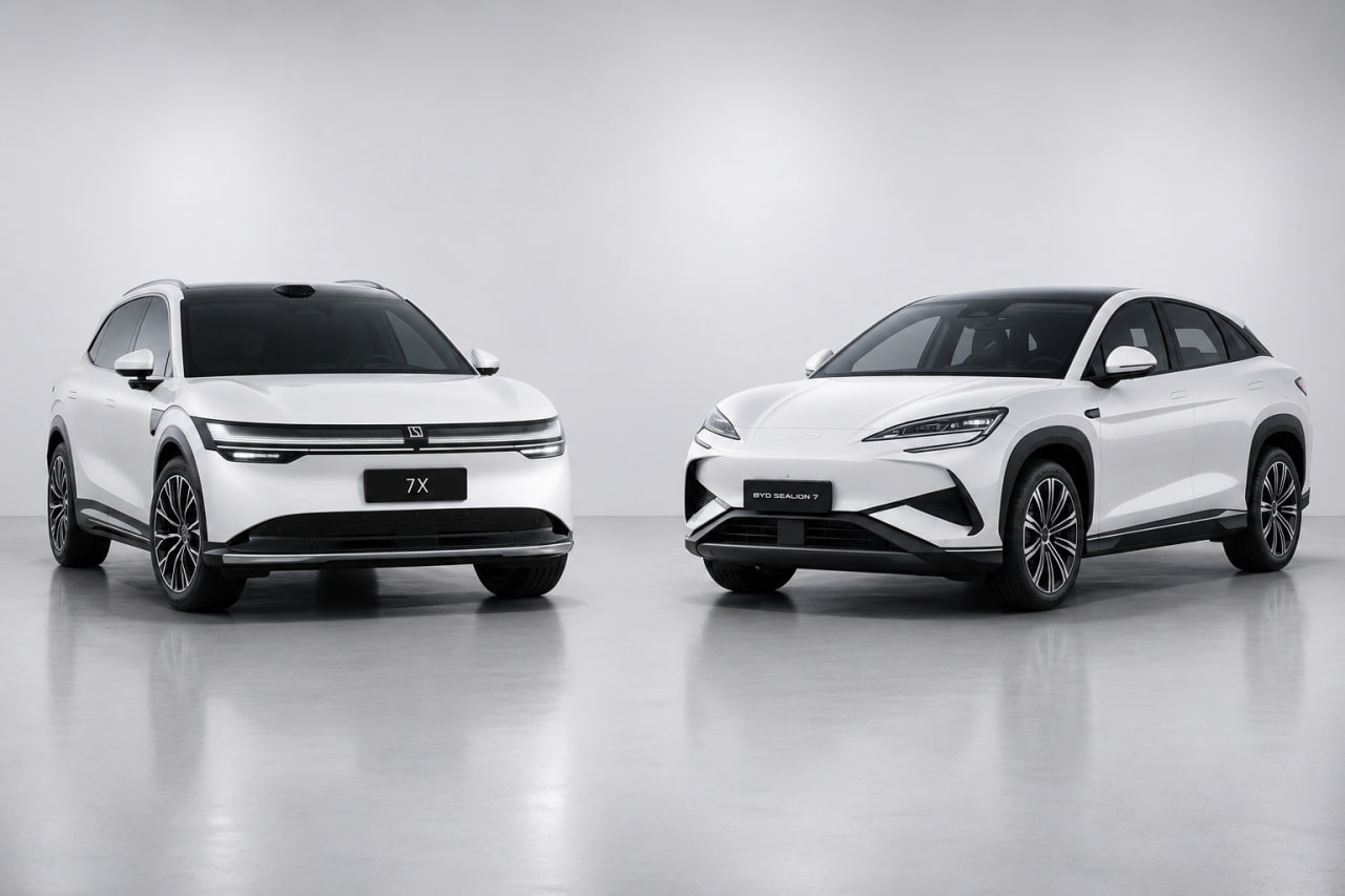 Zeekr 7X vs BYD Sealion 7: srovnání čínských elektrických SUV
