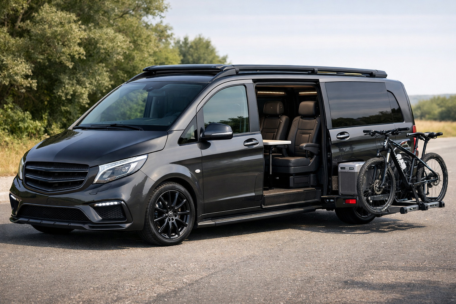 Startovní upgrade Mercedes Vito/V-class W447 pro přepravu osob i dálnice