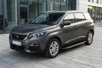Peugeot 5008 2016–2023 Boční prahy Bosphorus Grey (2 ks, hliník) fotografie 1