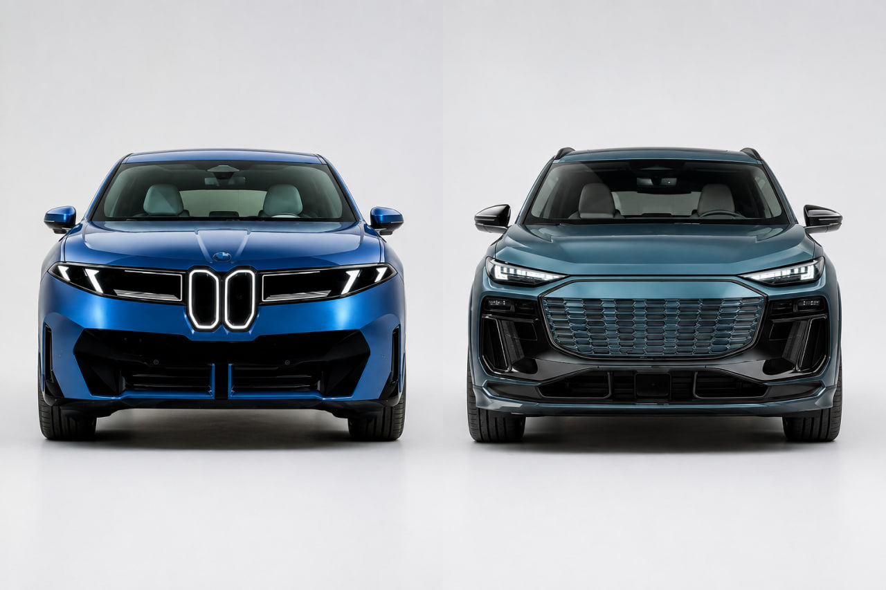 BMW iX3 2026 vs Audi Q6 e-tron 2027: srovnání prémiových elektromobilů