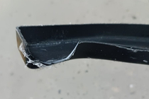 BMW řada 5 F10/F11 2010–2016 Výprodej Přední lip spoiler DPT V2 (pro M5, lesklá černá) fotografie 2