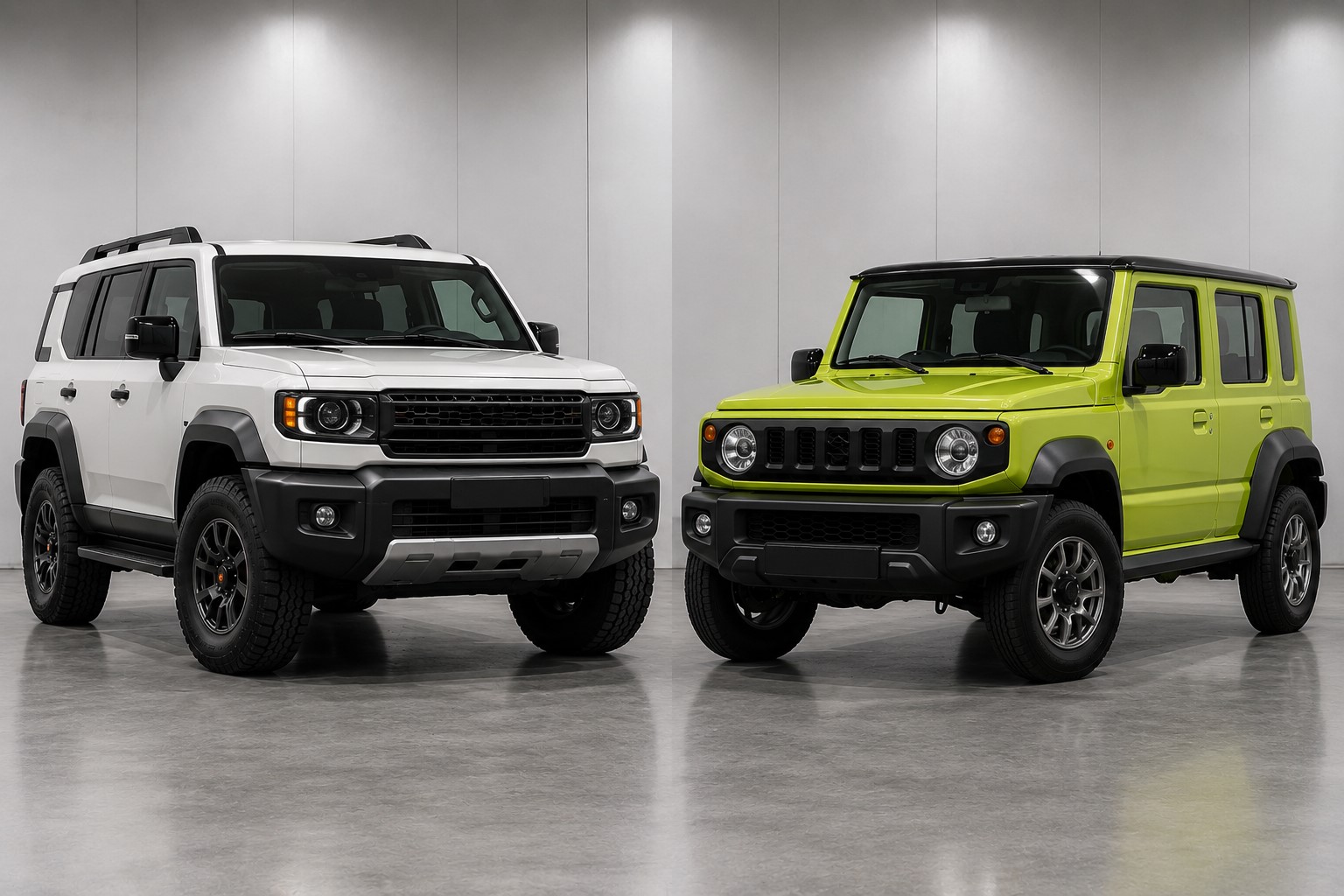 Toyota Land Cruiser FJ 2026 vs Suzuki Jimny 5-Door: který je lepší?