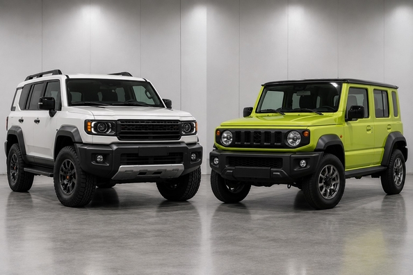 Toyota Land Cruiser FJ 2026 vs Suzuki Jimny 5-Door: který je lepší?
