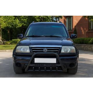 Přední ochranný rám (bullbar) WT004 (nerez) Black