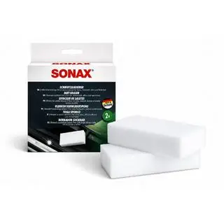 Sada melaminových čisticích houbiček na odolné nečistoty 2 ks Sonax fotografie 1