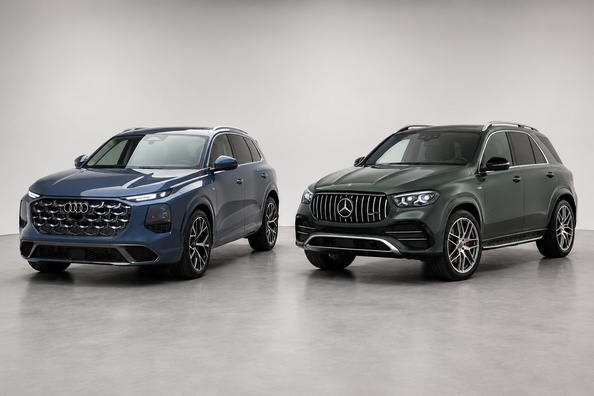 Audi Q7 2027 vs Mercedes-Benz GLE 2027: který prémiový SUV je lepší?