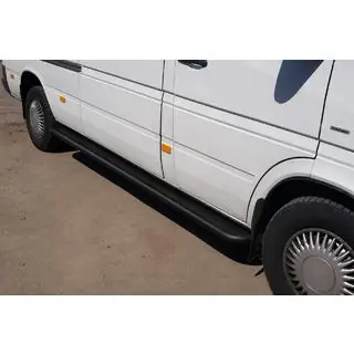 Boční nášlapy Premium Black (2 ks, nerez) fotografie 3