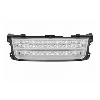 Originální stříbrná maska chladiče (2010-2012) Range Rover III L322 2002–2012
