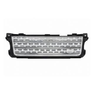 Stříbrná maska chladiče (facelift 2010→2013) Range Rover III L322 2002–2012