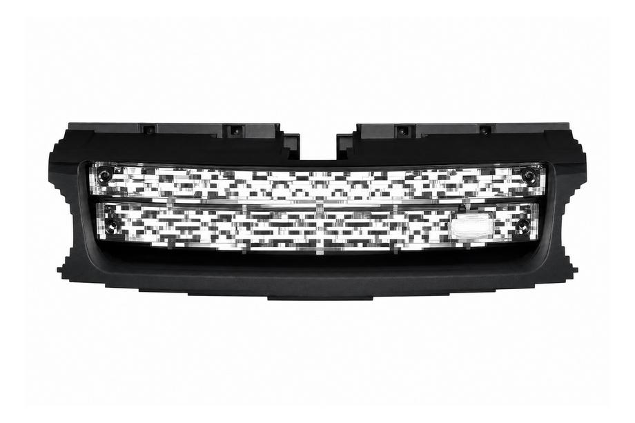 Range Rover Sport 2005–2013 Originální stříbrná mřížka chladiče, černý rám (2010-2012) Image