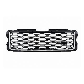 Černá maska chladiče se stříbrnými lištami (facelift 2013→2018) Range Rover IV L405 2013–2021
